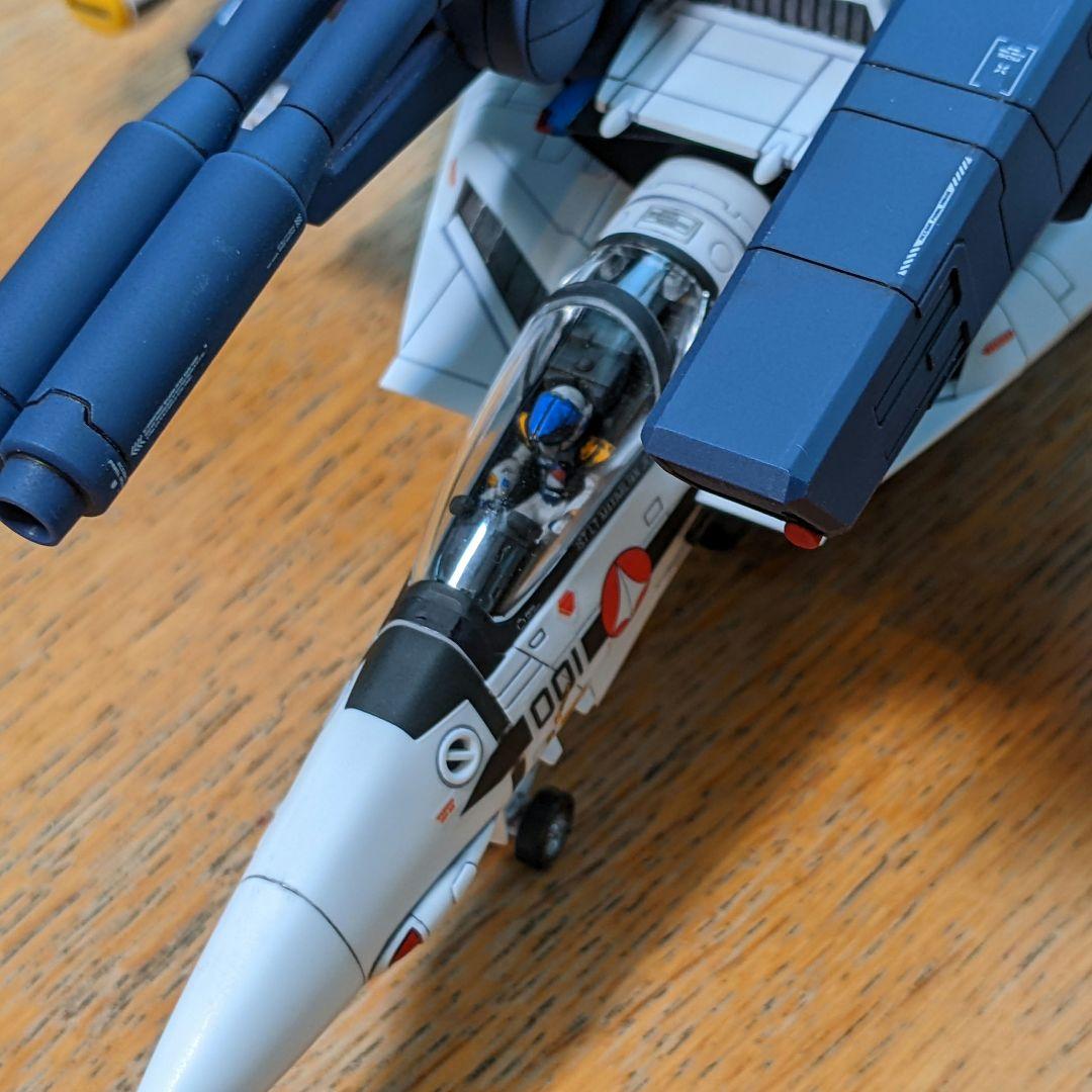 僕って天才だったのか。」プラモデル完成品1/72VF-1Sストライクバルキリー