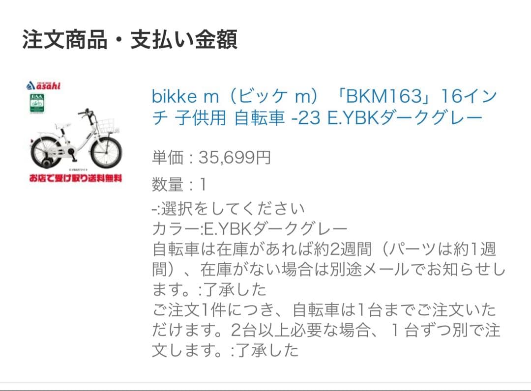 ビッケm (bikke m) 16 インチ