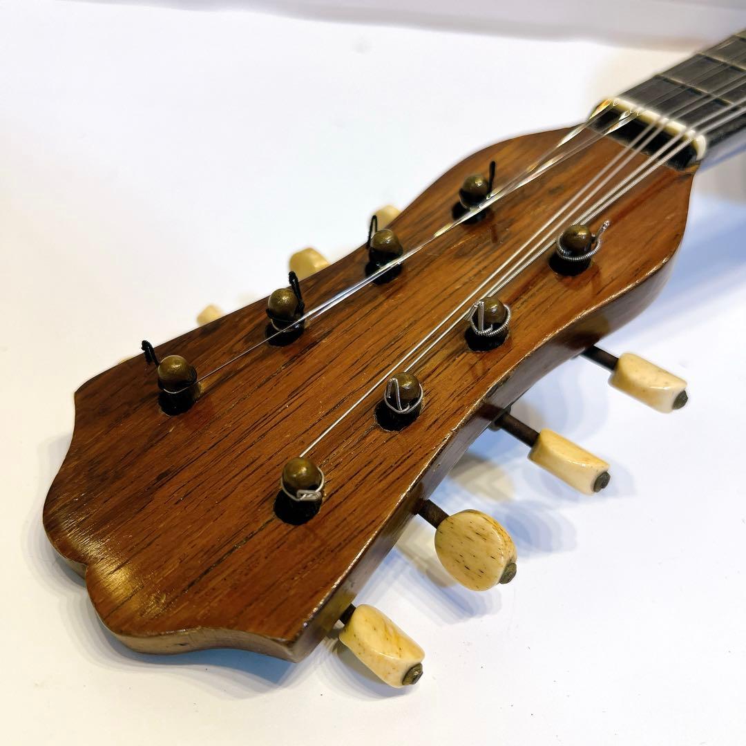 希少NAPOLI マンドリン 1890年代　インレイ　ARTURO FARINI