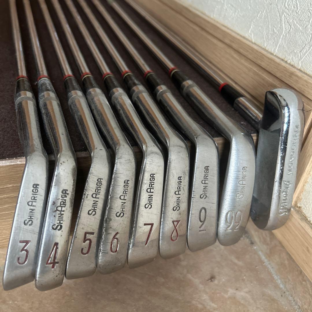 タイトリスト　Forever アイアンセット SHIN ARIGA ビンテージ