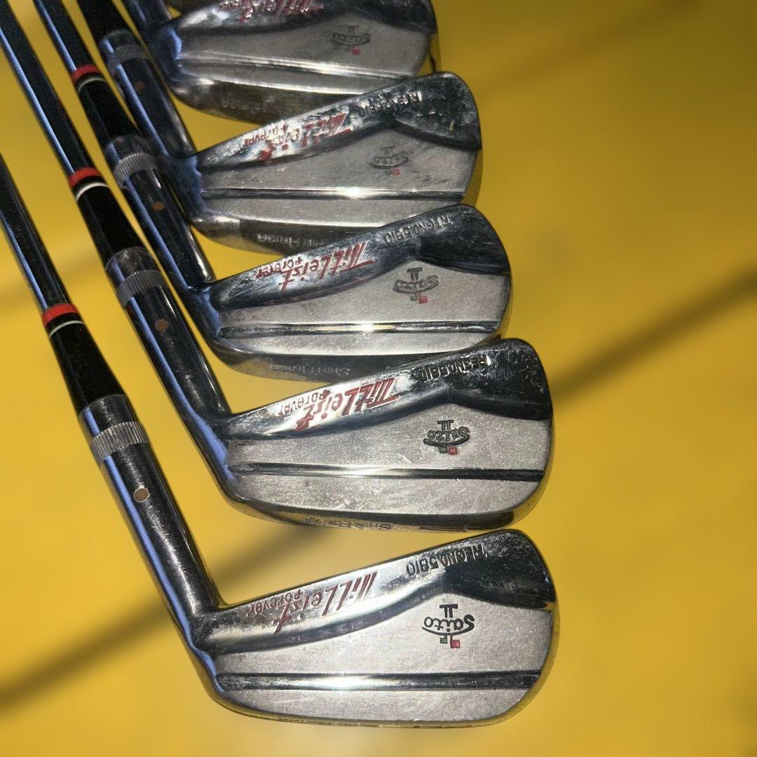 タイトリスト　Forever アイアンセット SHIN ARIGA ビンテージ
