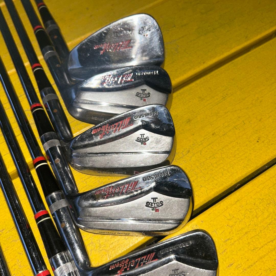 タイトリスト　Forever アイアンセット SHIN ARIGA ビンテージ