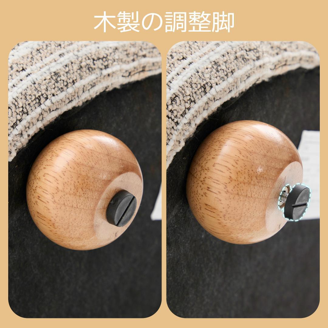 新品】シェニール＆無垢材 1人用ソファ 高級ラウンジチェア - メルカリ