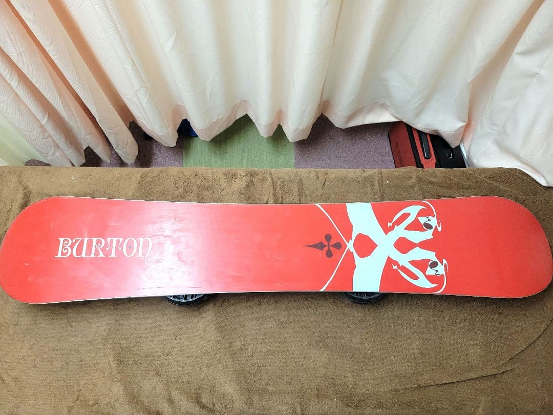 Burton Troop スノーボード カマキリ イエローバス ビンディング付き