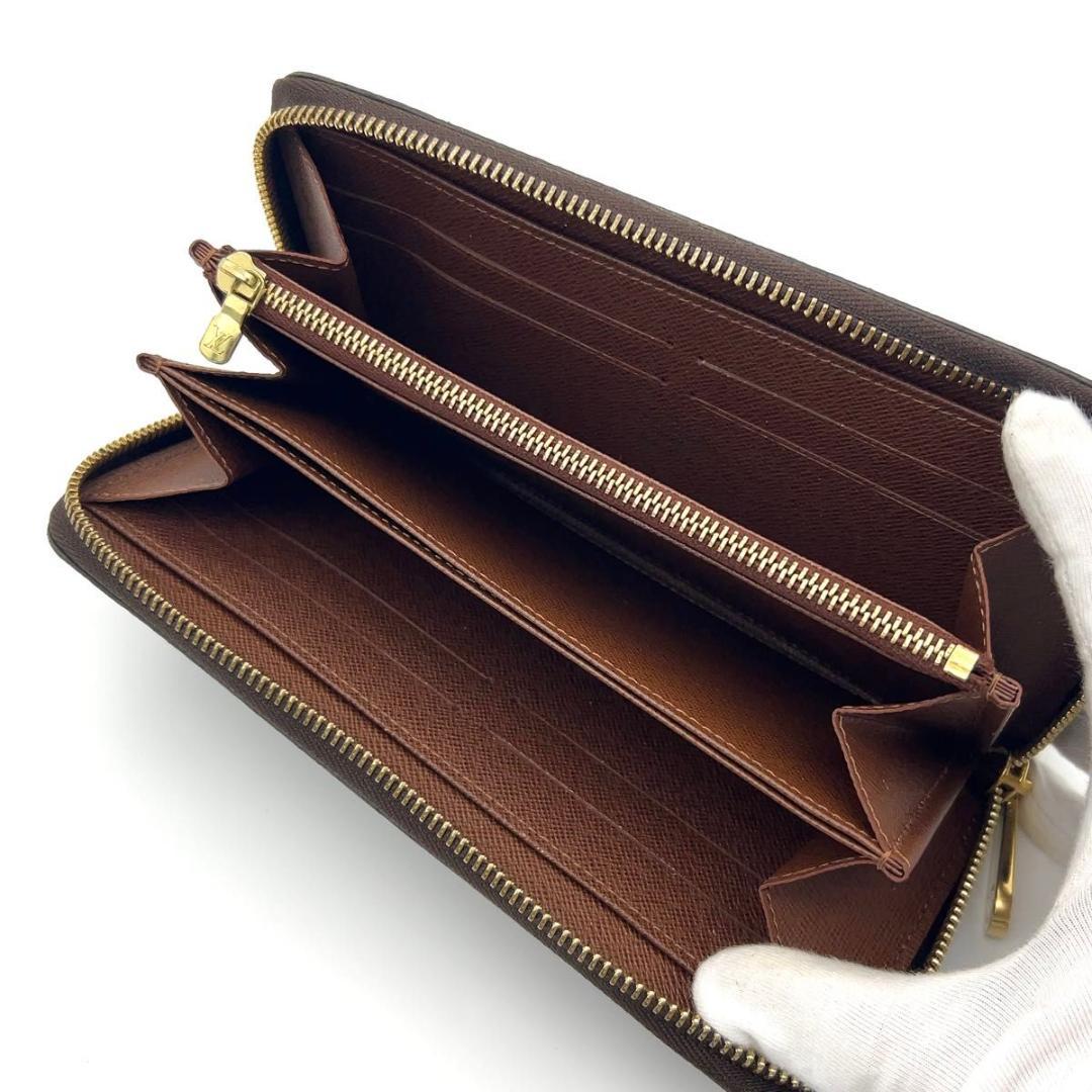 【未使用に近い】ルイヴィトン モノグラム ジッピーウォレット 長財布 男女兼用