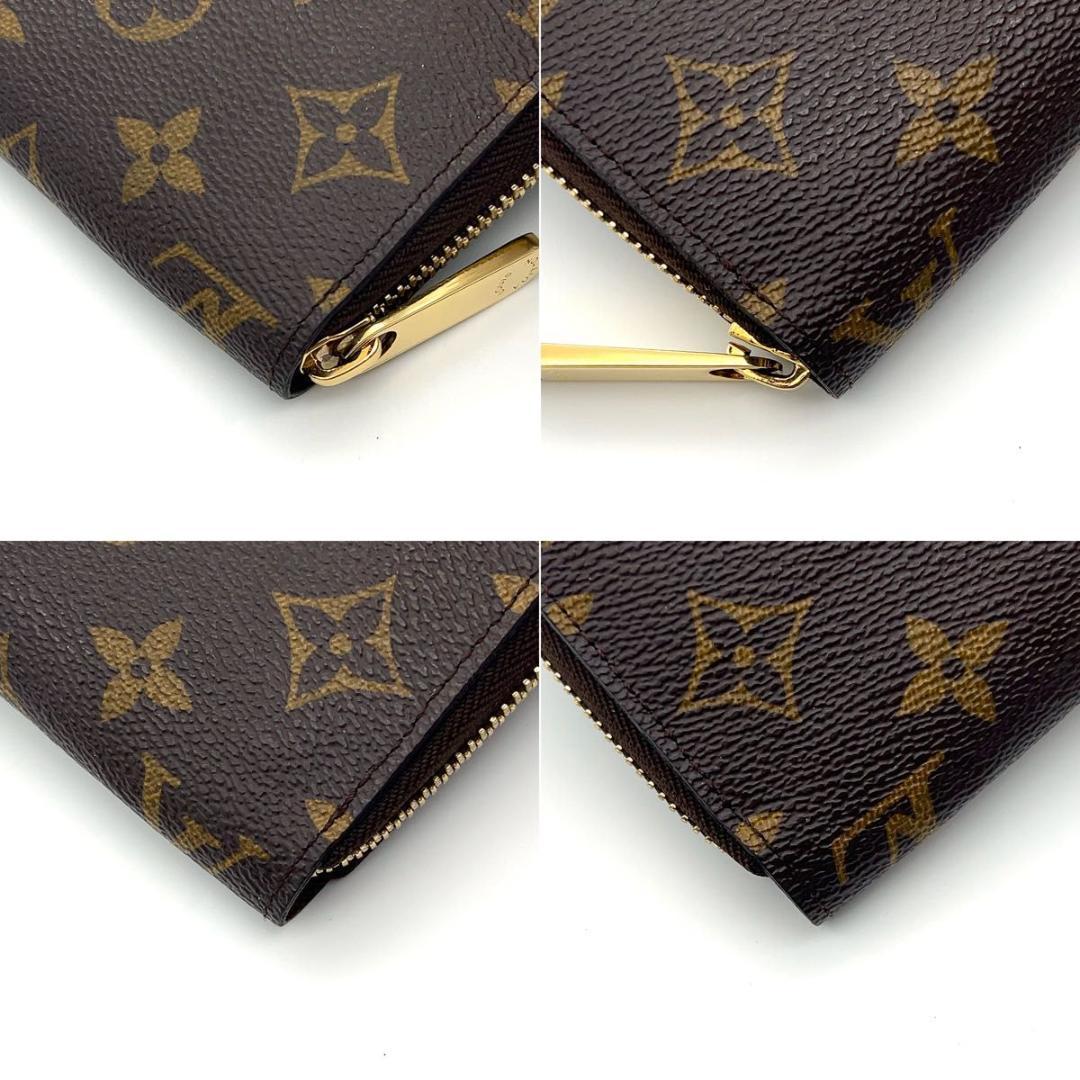 【未使用に近い】ルイヴィトン モノグラム ジッピーウォレット 長財布 男女兼用