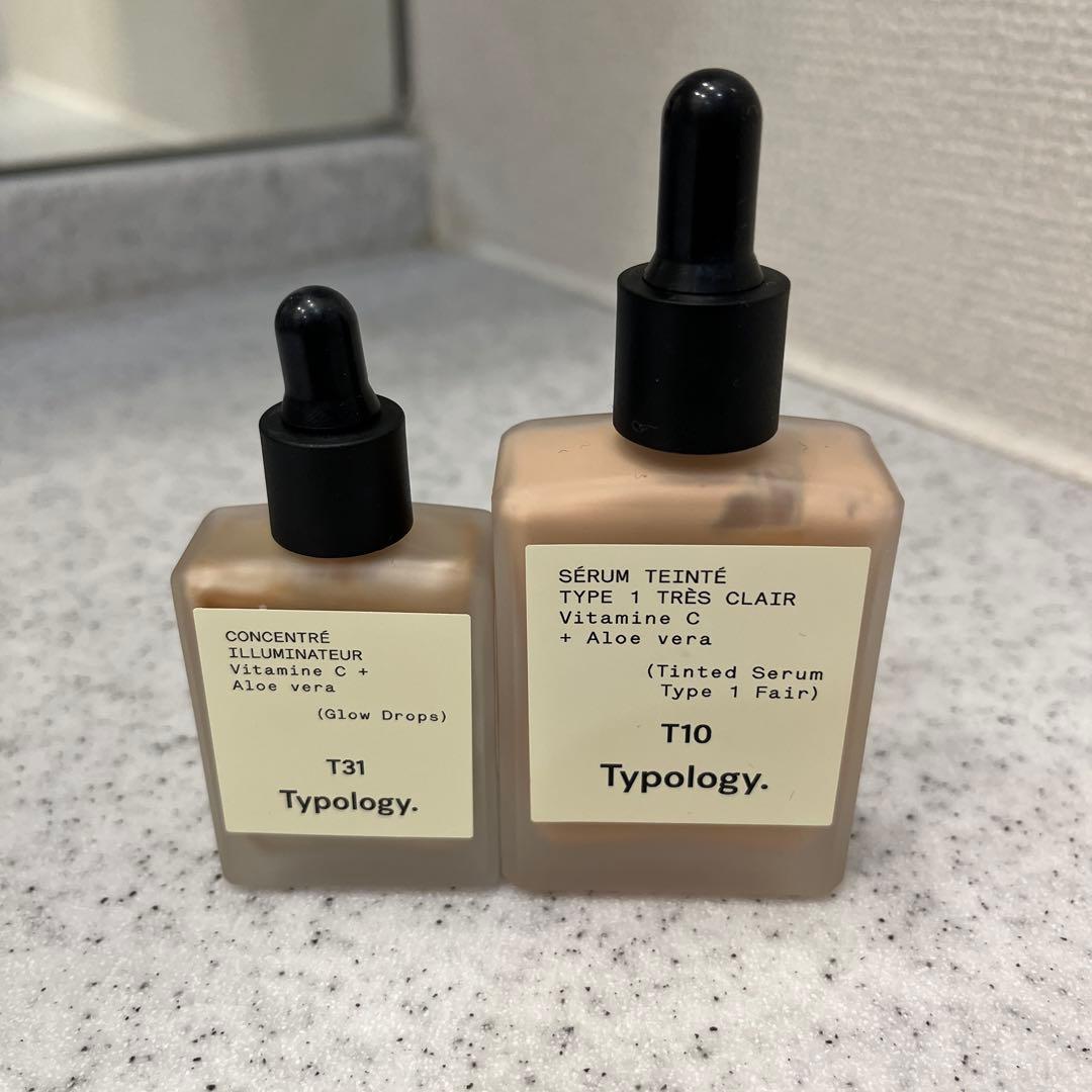 Typology T10-ティントセラムType1 T31-グロウドロップス