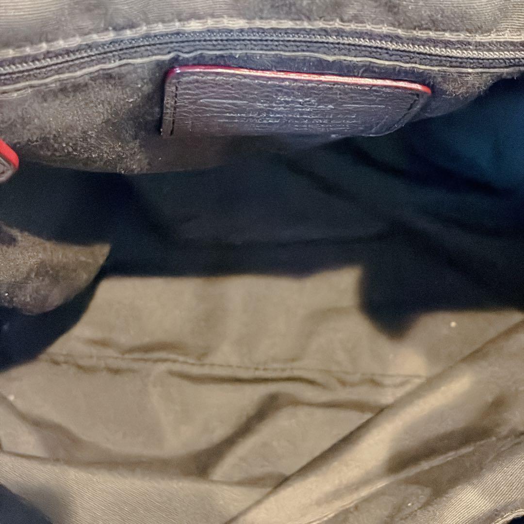 【美品 】COACH コーチ バックパック シグネチャー ターンロック リュック