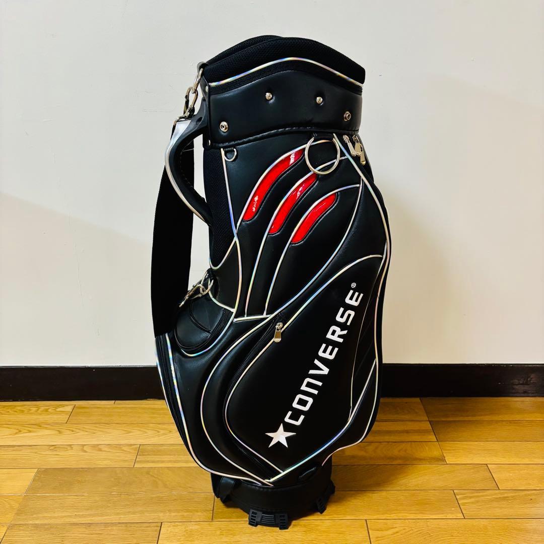 【ほぼ未使用】CONVERSE コンバース　ゴルフバッグ・キャディバッグ送料込