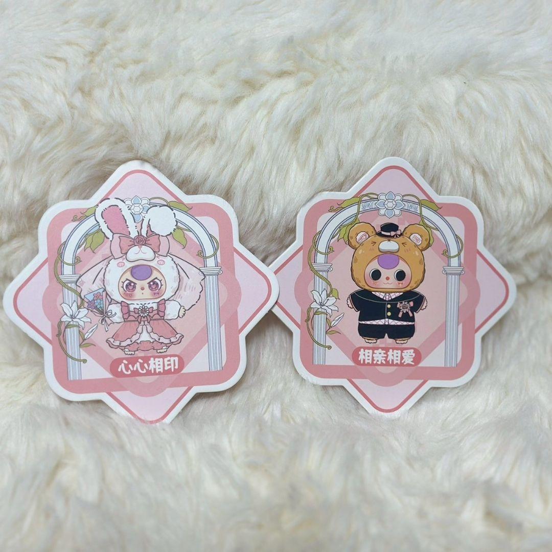 babythreeロマンチックウェディング400%新郎新婦セット特別目