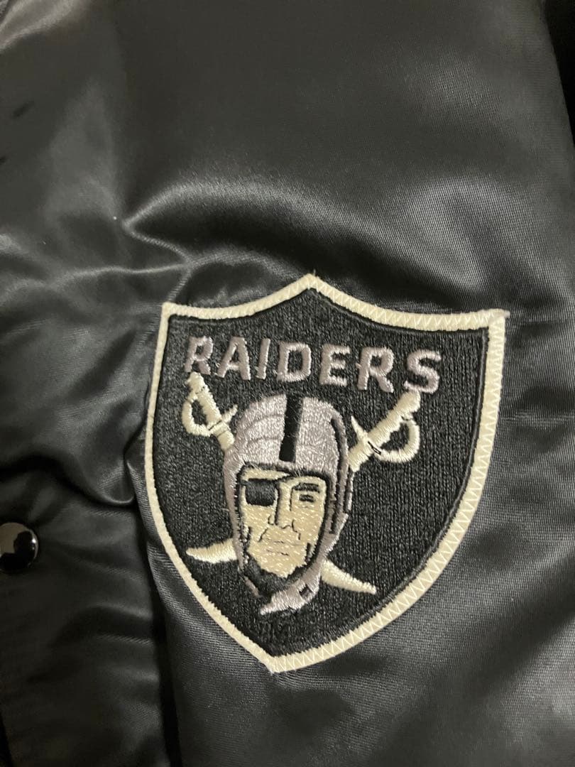 80s 90s Raiders スタジャン XL