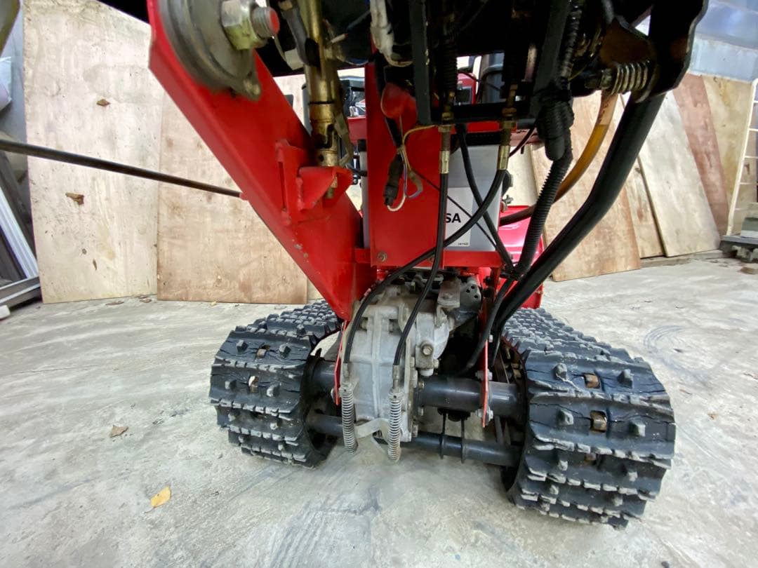 ゆたか　ヤナセ　88HST 除雪機　除雪幅80cm