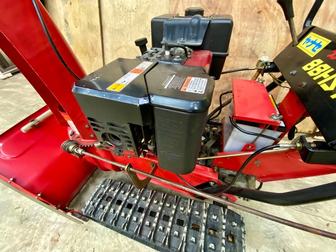 ゆたか　ヤナセ　88HST 除雪機　除雪幅80cm