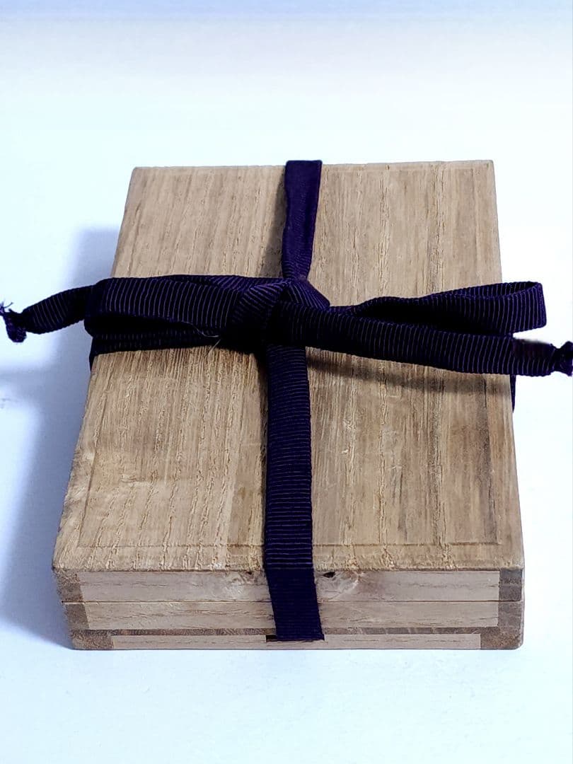 銀製 小判型 ケース 小物入 楊枝入 槌目打 40.51g