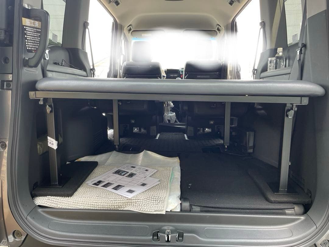 ソルト　本田ステップワゴンRP型用ベッドキット車中泊仕様に。