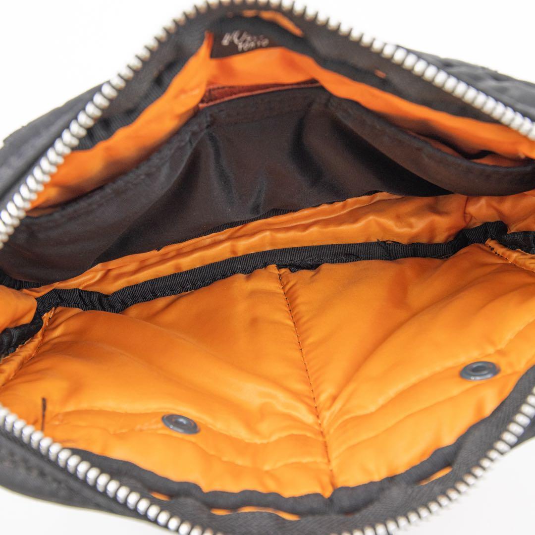 A024【美品】ポーター／タンカー　スリングバッグ　ショルダー　ナイロン　黒