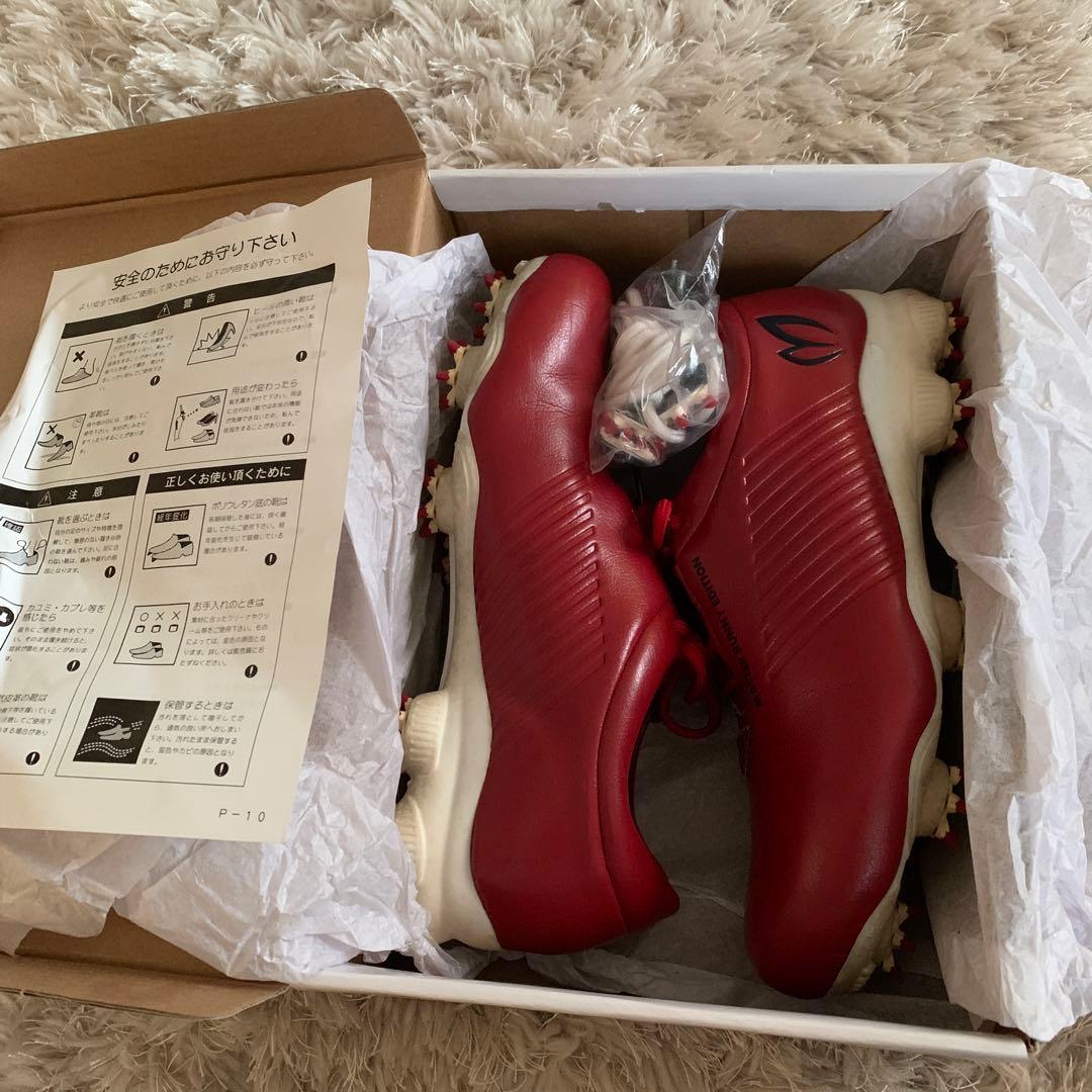 MASTER BUNNY★レディースゴルフシューズ★24.5★レッド