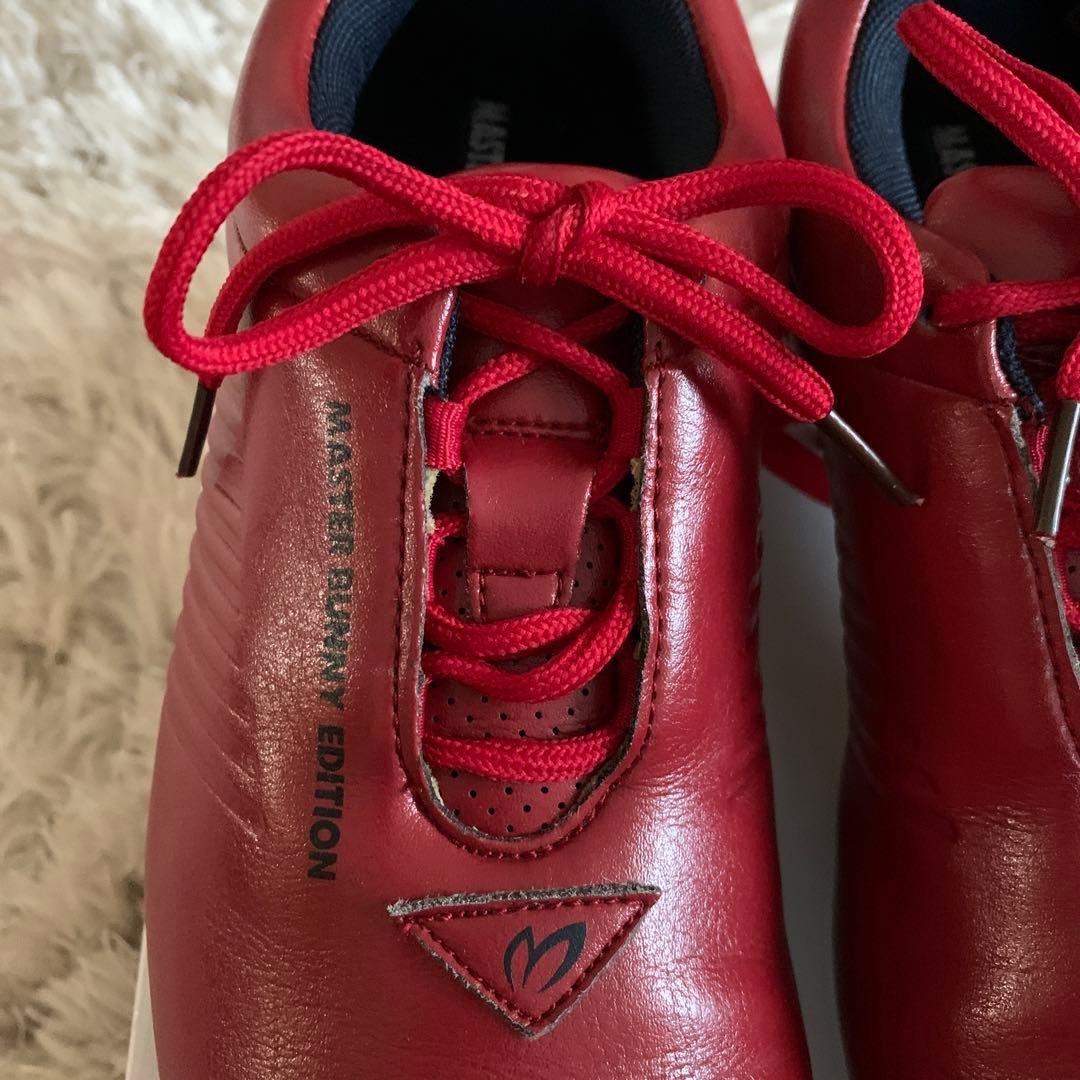 MASTER BUNNY★レディースゴルフシューズ★24.5★レッド