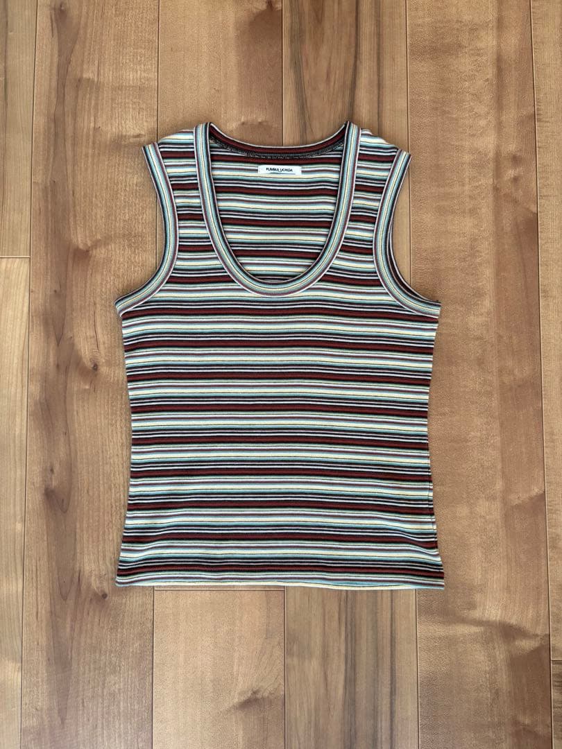 FUMIKA UCHIDA Multicolor Stripe TankTop