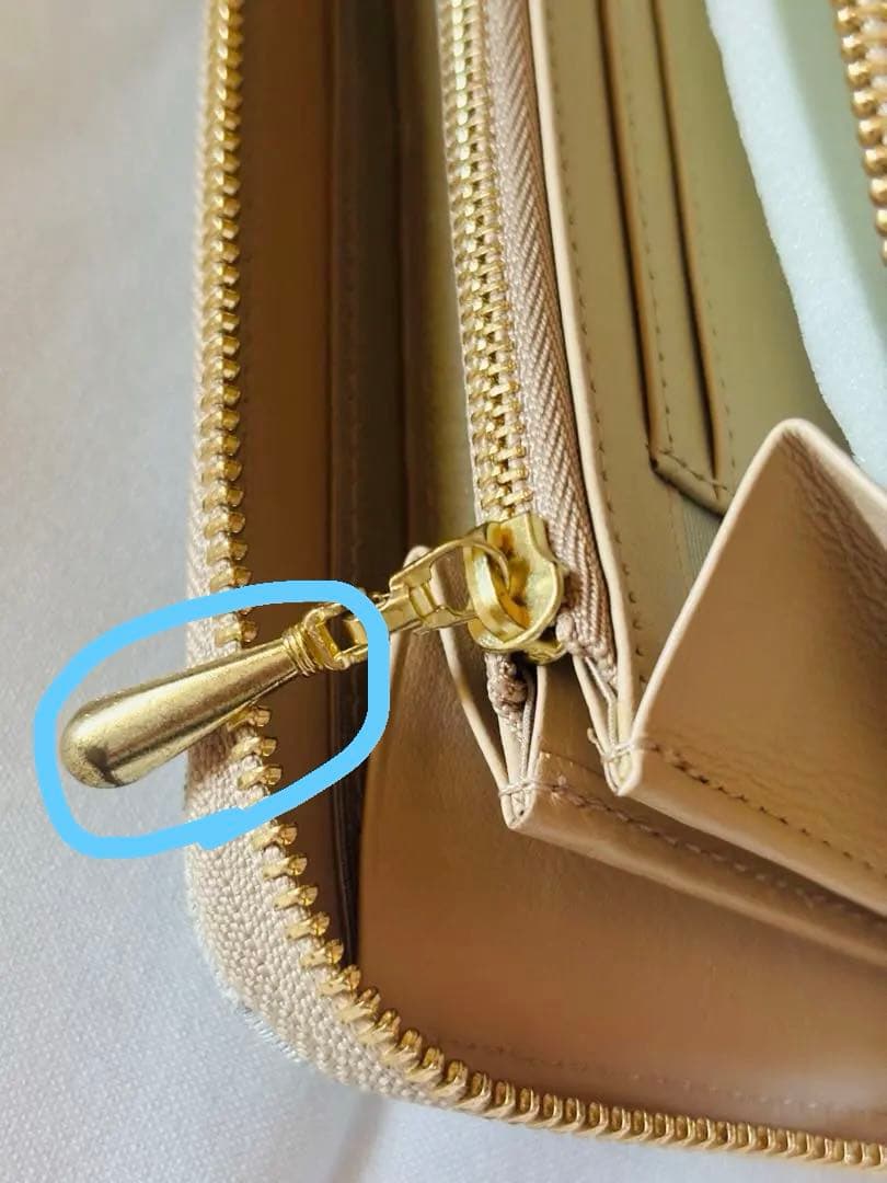 〜1/7値下げ❗️【美品】エーテル　マルグリート　長財布　ラウンドファスナー　花柄