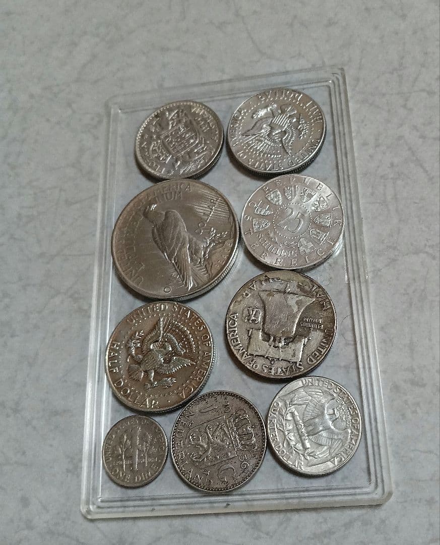 K*i様 外国銭銀貨色々