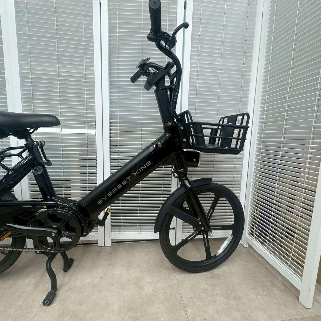 電動アシスト自転車EVEREST XING CITY＋ スレート 美品 to01 - メルカリ
