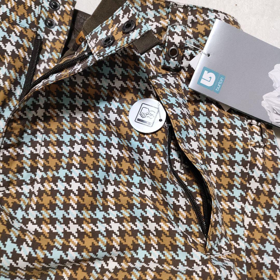 新品！　バートン　BURTON　スノーボードパンツ　チェック　レディース　M