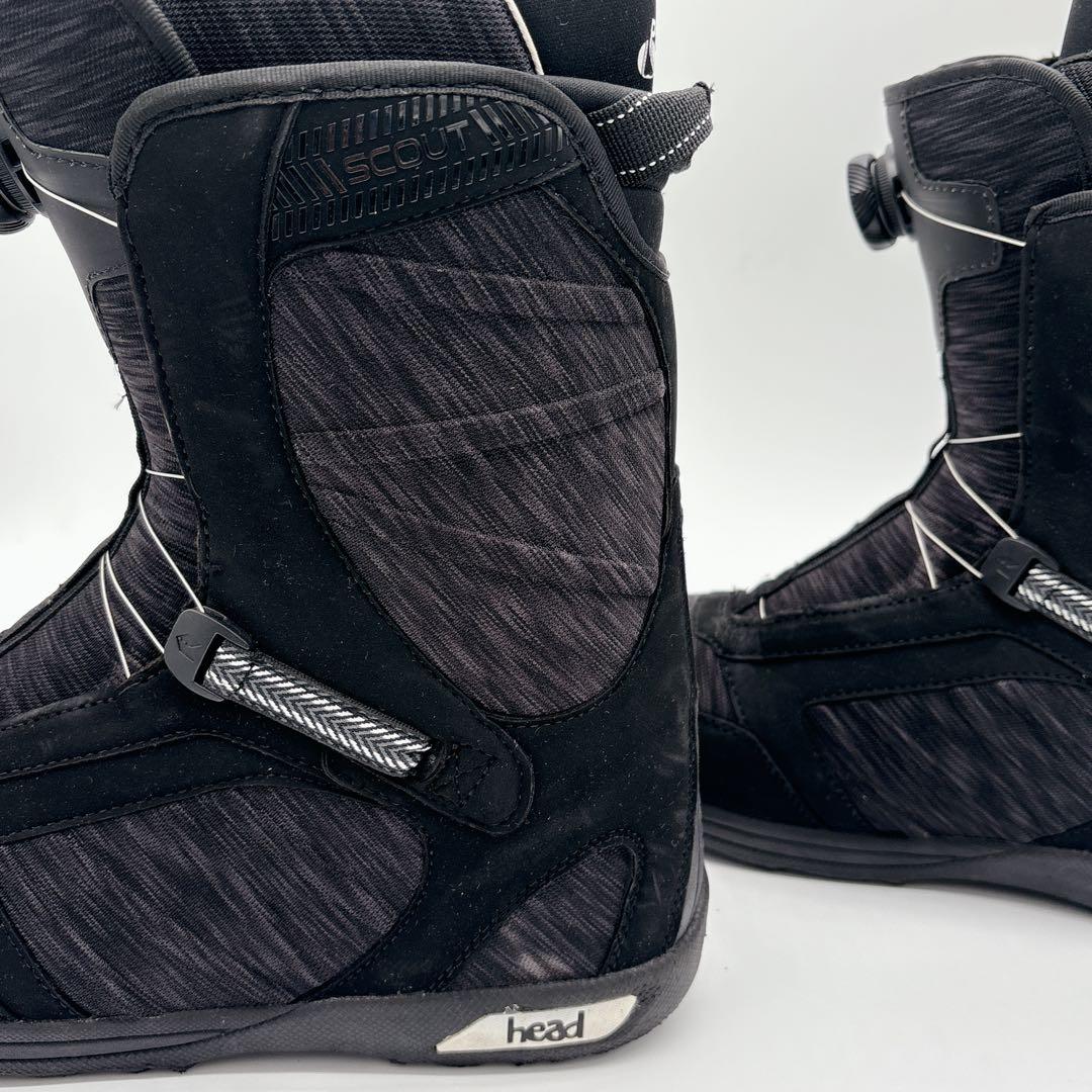 HEAD SCOUT LYT BOA 28.5cmスノーボードブーツ　黒