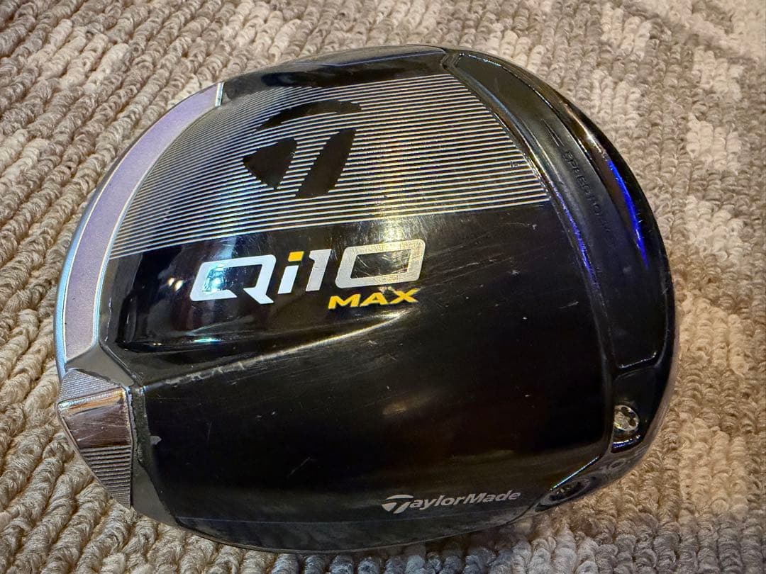 中古　Ｑi10 MAX ドライバー　10.5度　ペットのみ