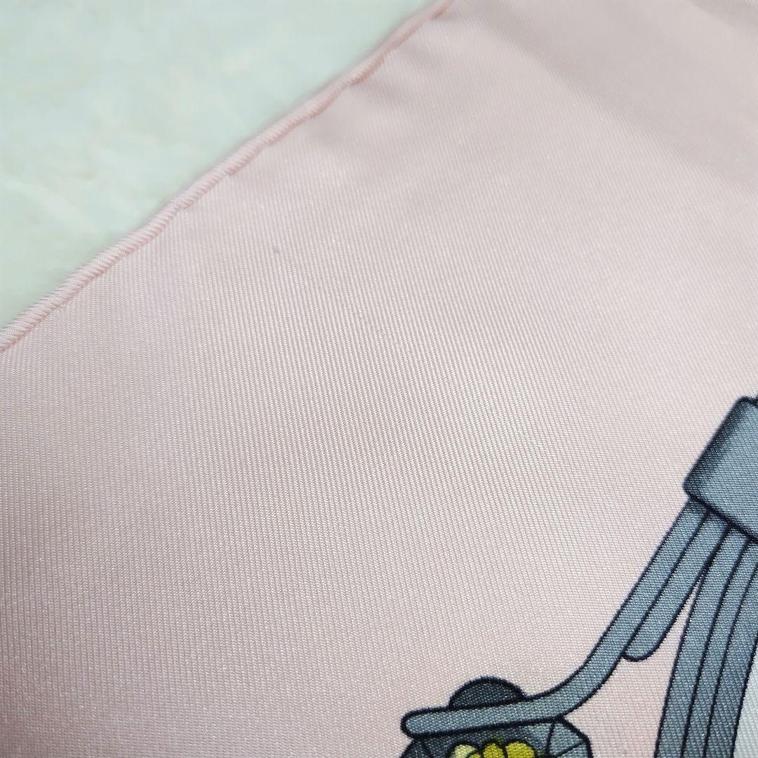 ✨️未使用✨️エルメス HERMES スカーフ カレ90 シルク100% ピンク