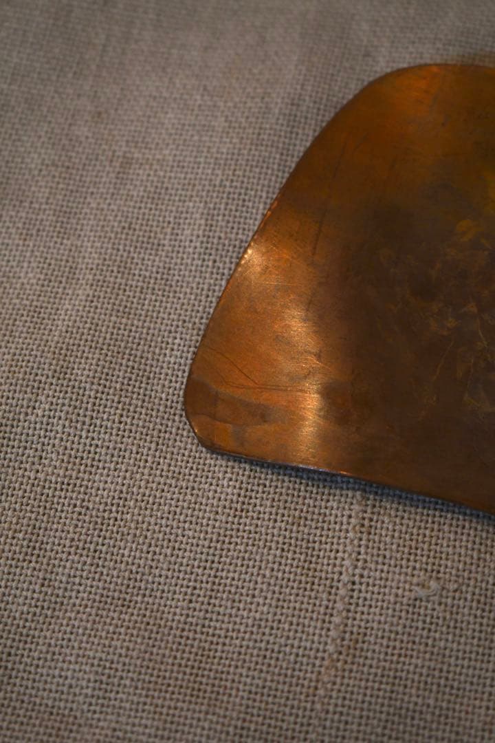 水野正美　真鍮プレート　お皿　燭台　カトラリー　茶器　ブロカント　作家　民藝