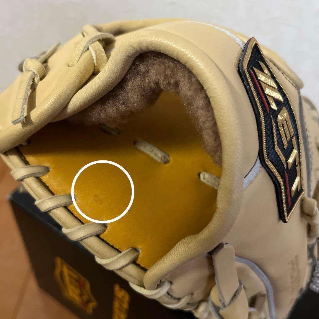 【ZETT】　限定品　プロステイタスSE最高級キップ　硬式グローブ　今宮モデル