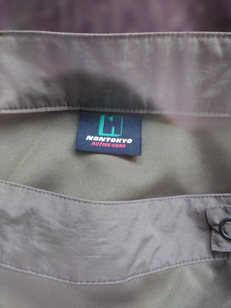 NON TOKYOノントーキョー JERSEY TIERED SKIRT カーキ