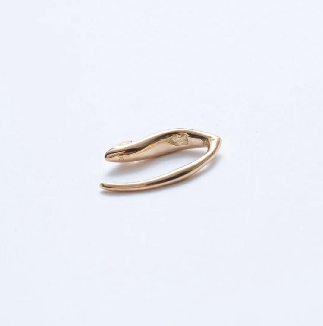【本日限定値下】RATS TAIL EARRINGS 18K GOLD