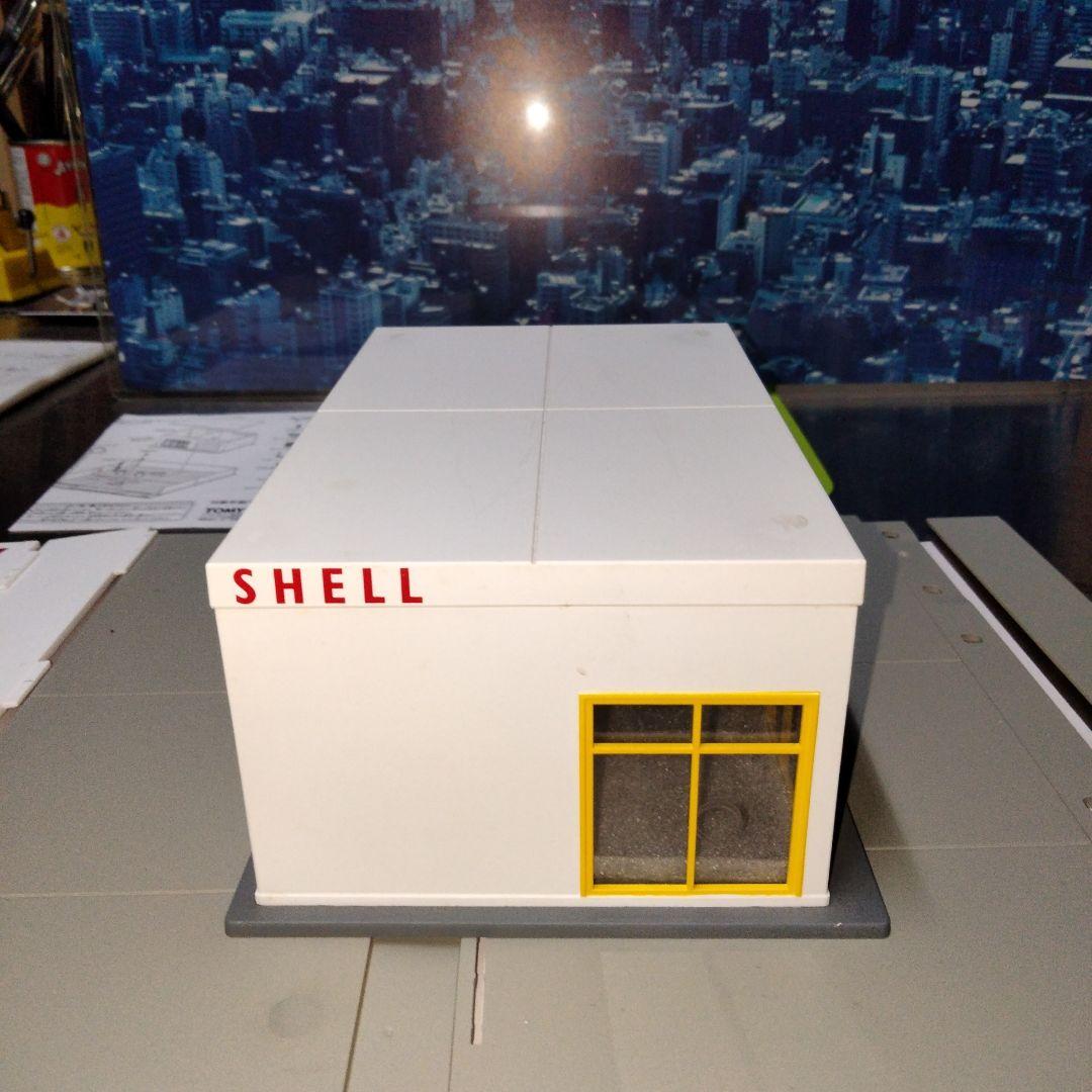 トミカラマヴィンテージ 02a ガソリンスタンド （シェル）