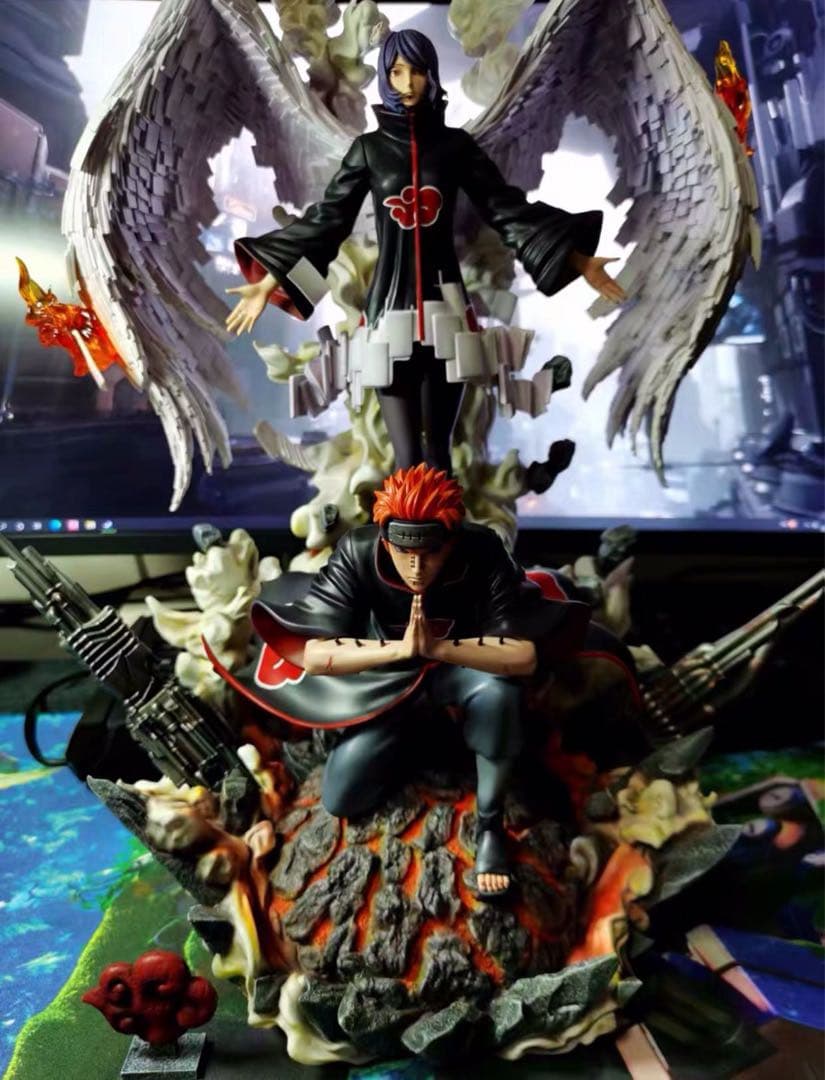 NARUTOナルト ペイン コナン 1/7ガレージキット ガレキ スタチュー ①