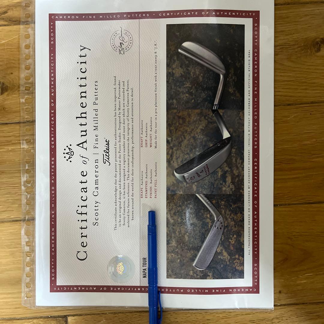 欲しい人いませんか？スコッティキャメロン　ツアー支給　プラチナムフィニッシュ