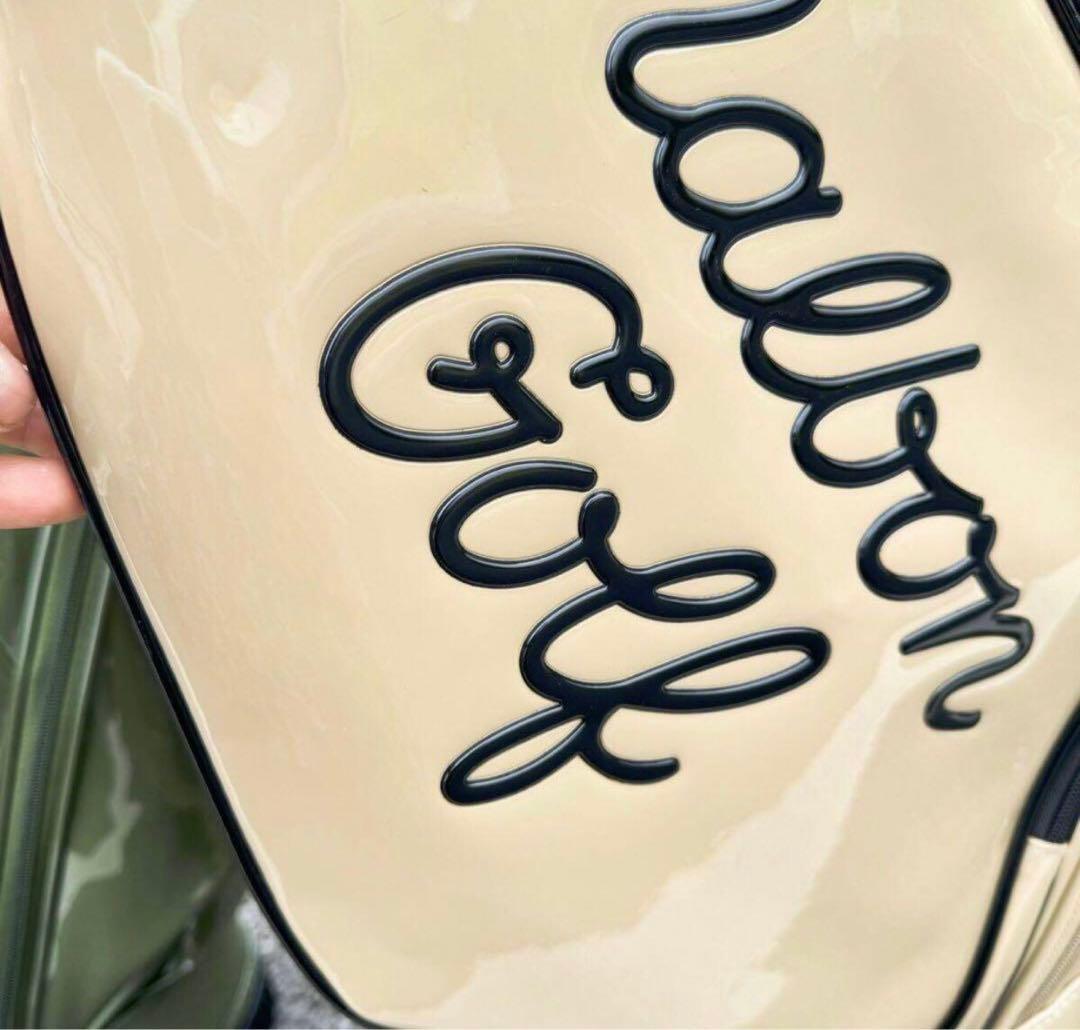 マルボン　ゴルフ　キャディバッグ　スタンドバッグ エナメル