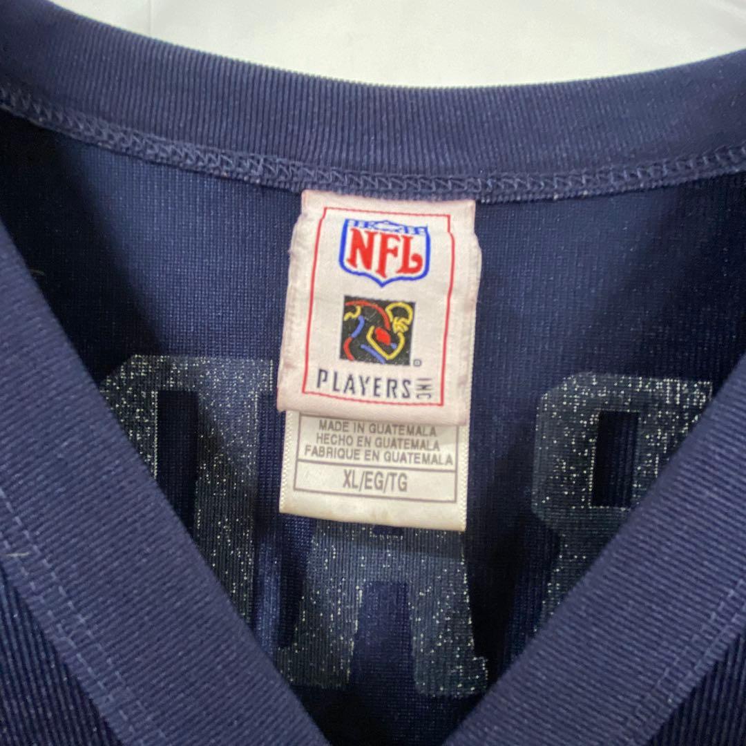 プレイヤーズ×NFL　ペイトリオッツ　紺　XL　トム・ブレイディ【4549】