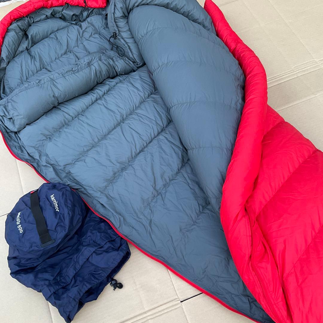 カリマー 冬用ダウンシュラフ　karrimor alpiniste 800