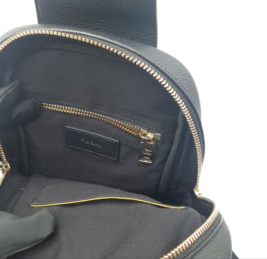 【美品】ポールスミス　レザー　ボディバッグ　ショルダーバック　ストライプ