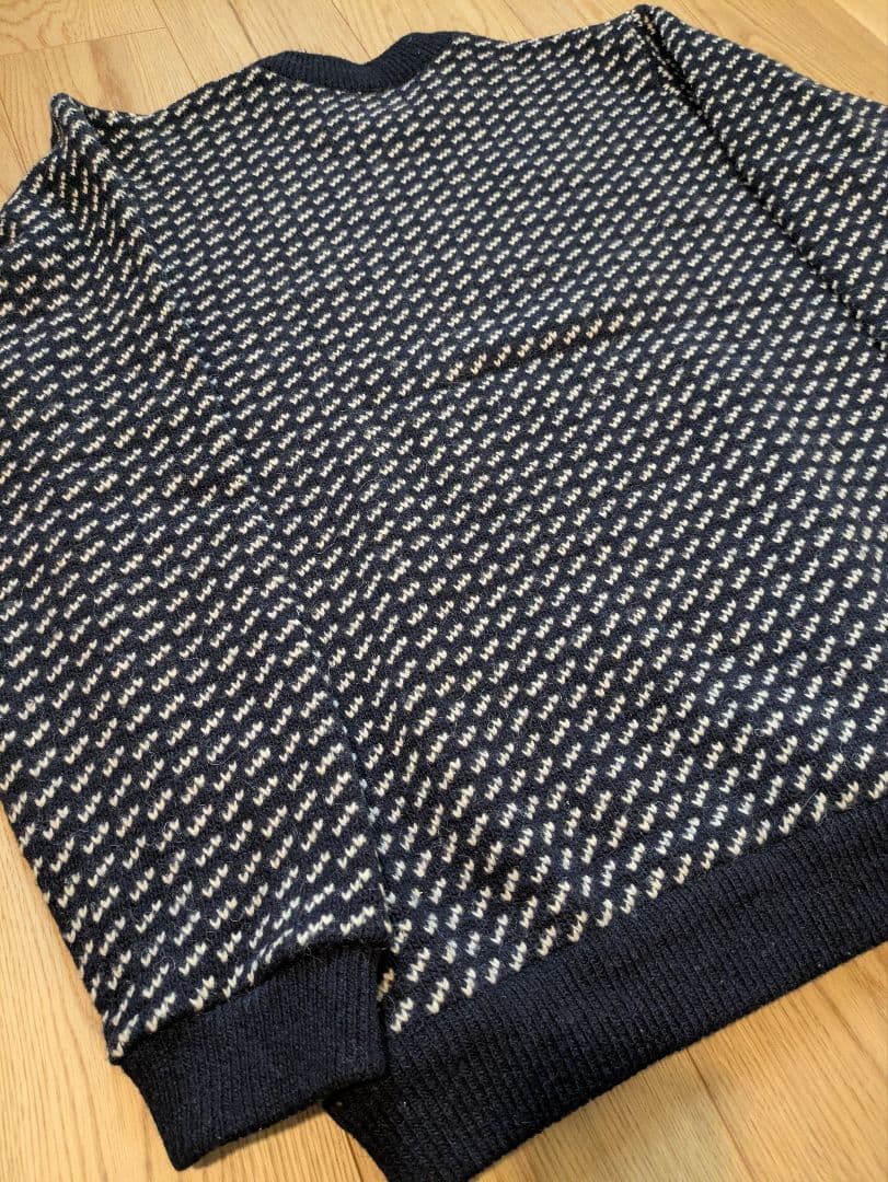 L.L.Bean バーズアイセーター ノルウェー製 XXL