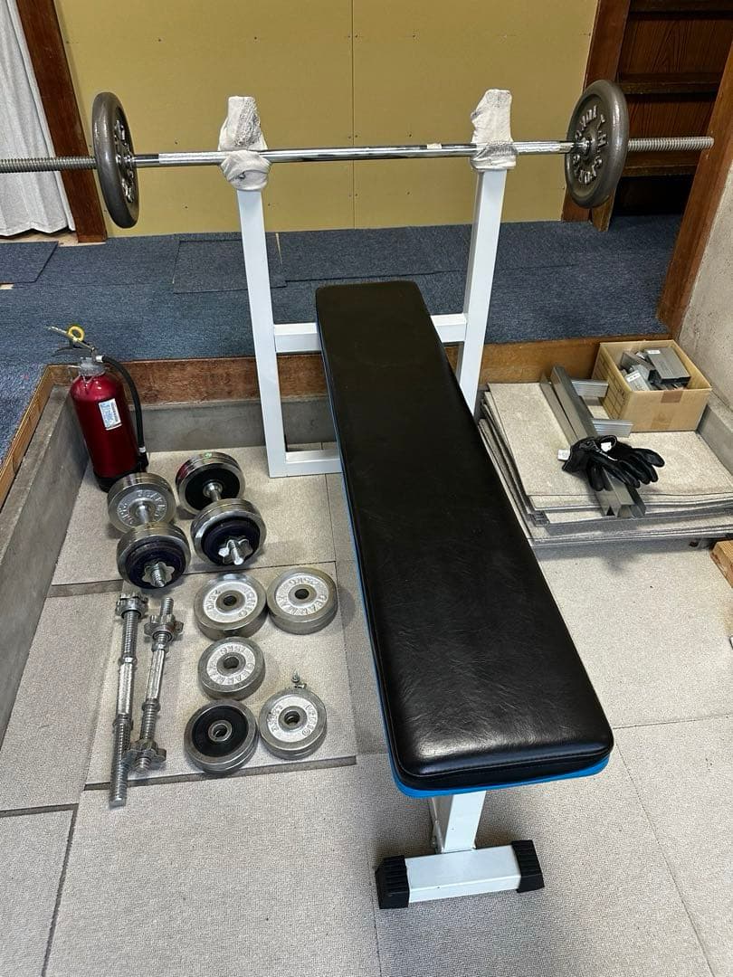 値下げ 引き取り限定 バーベルセット