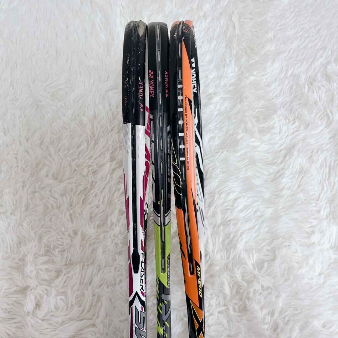 [3本セット まとめ売り]YONEX ヨネックス 軟式 テニスラケット