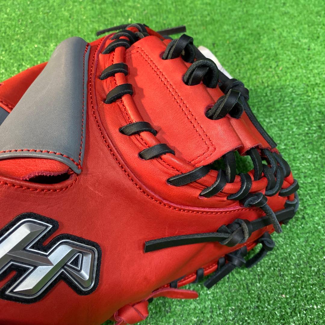 【新品】ハタケヤマ 少年軟式用 限定 キャッチャーミット 右投げ用