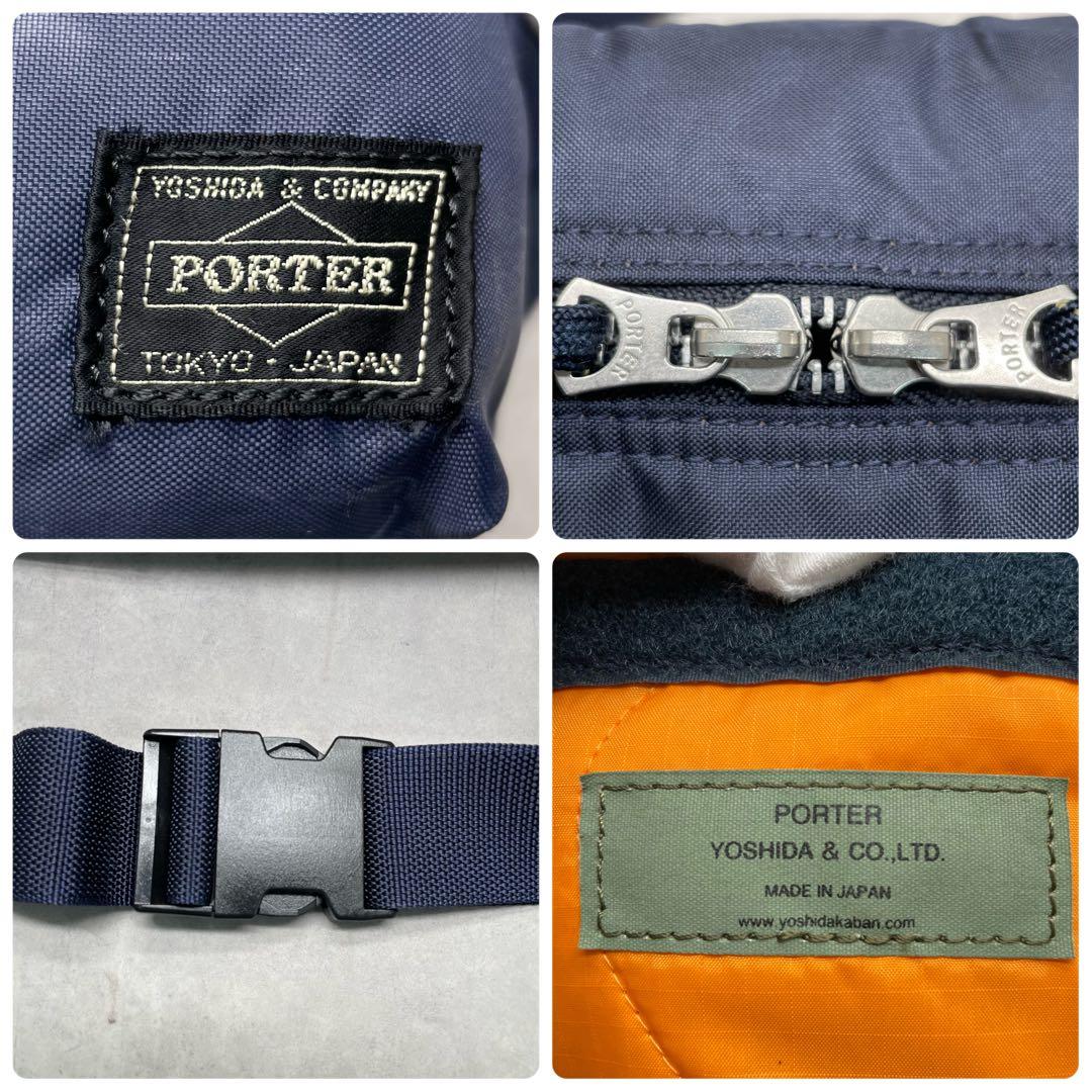 バッグ PORTER FORCE Shoulder Bag Navy Japan