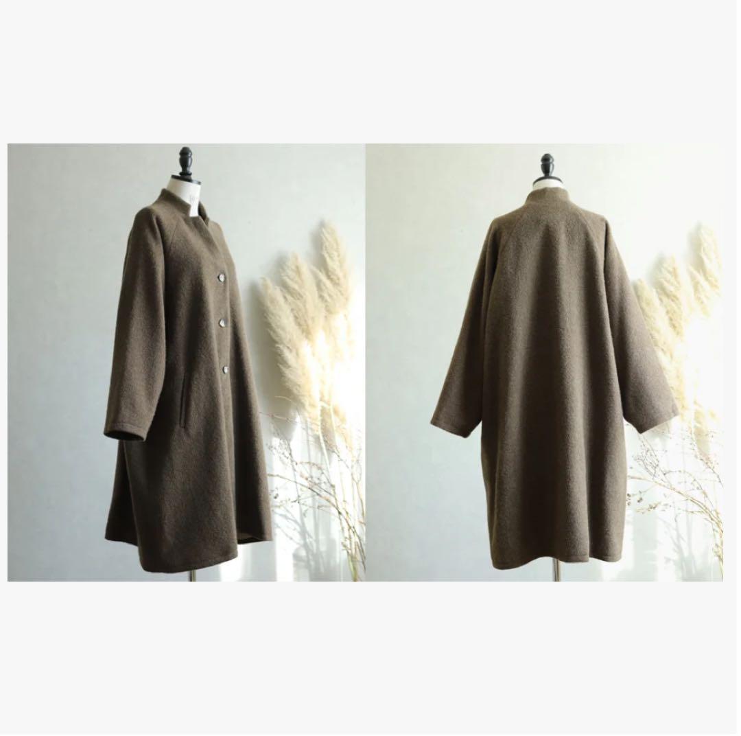 Veritecoeurヴィンテージブランケットコート カーキ / VC-1755 - メルカリ