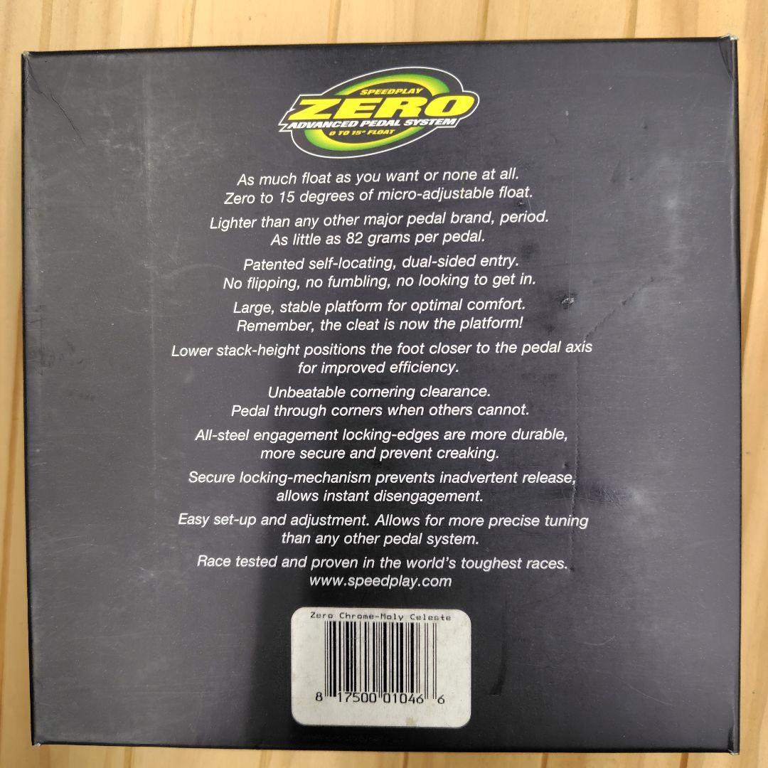 スピードプレイ　ゼロ　クロモリ　チェレステ