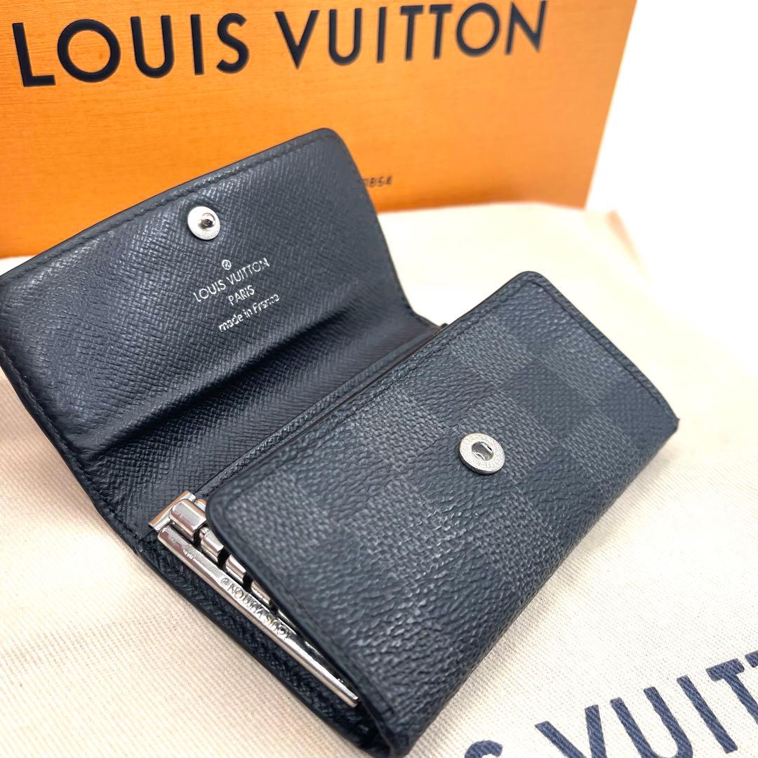 ルイヴィトン ダミエ　グラフィット　キーケース　キーリング　キーホルダー770