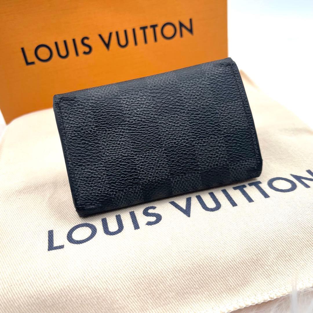 ルイヴィトン ダミエ　グラフィット　キーケース　キーリング　キーホルダー770